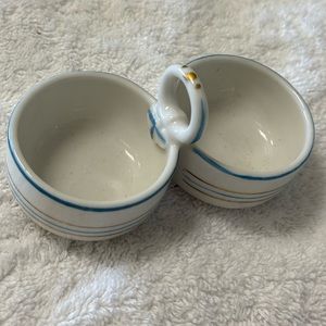 Late 1800’s Ceramic Salt & Peper Holder.